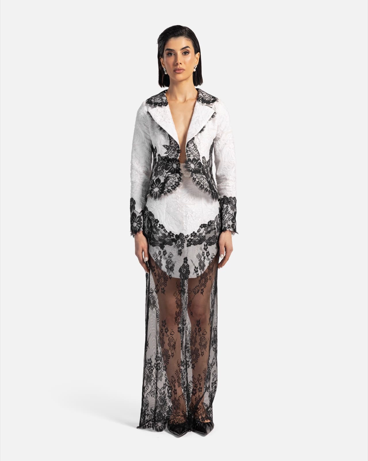 Lace Jacquard