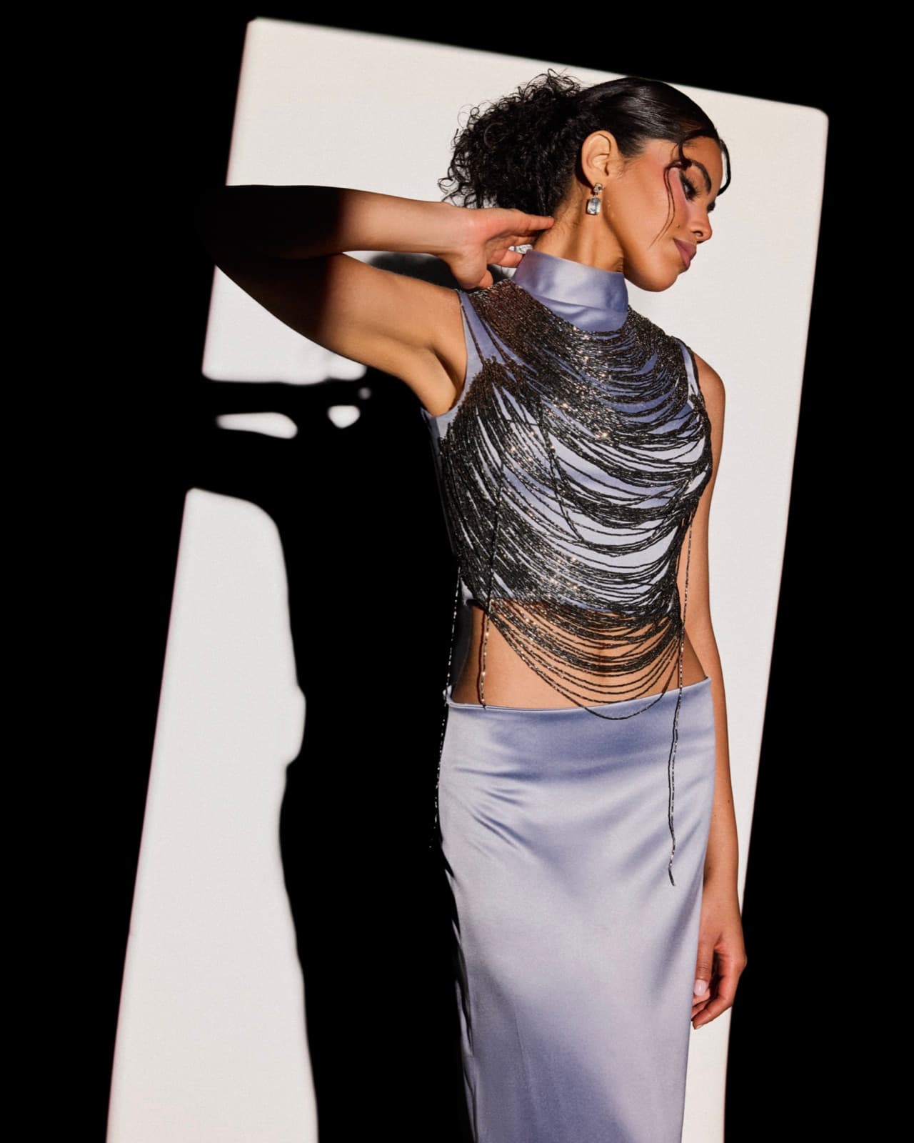 Lavender Chain-Drape
