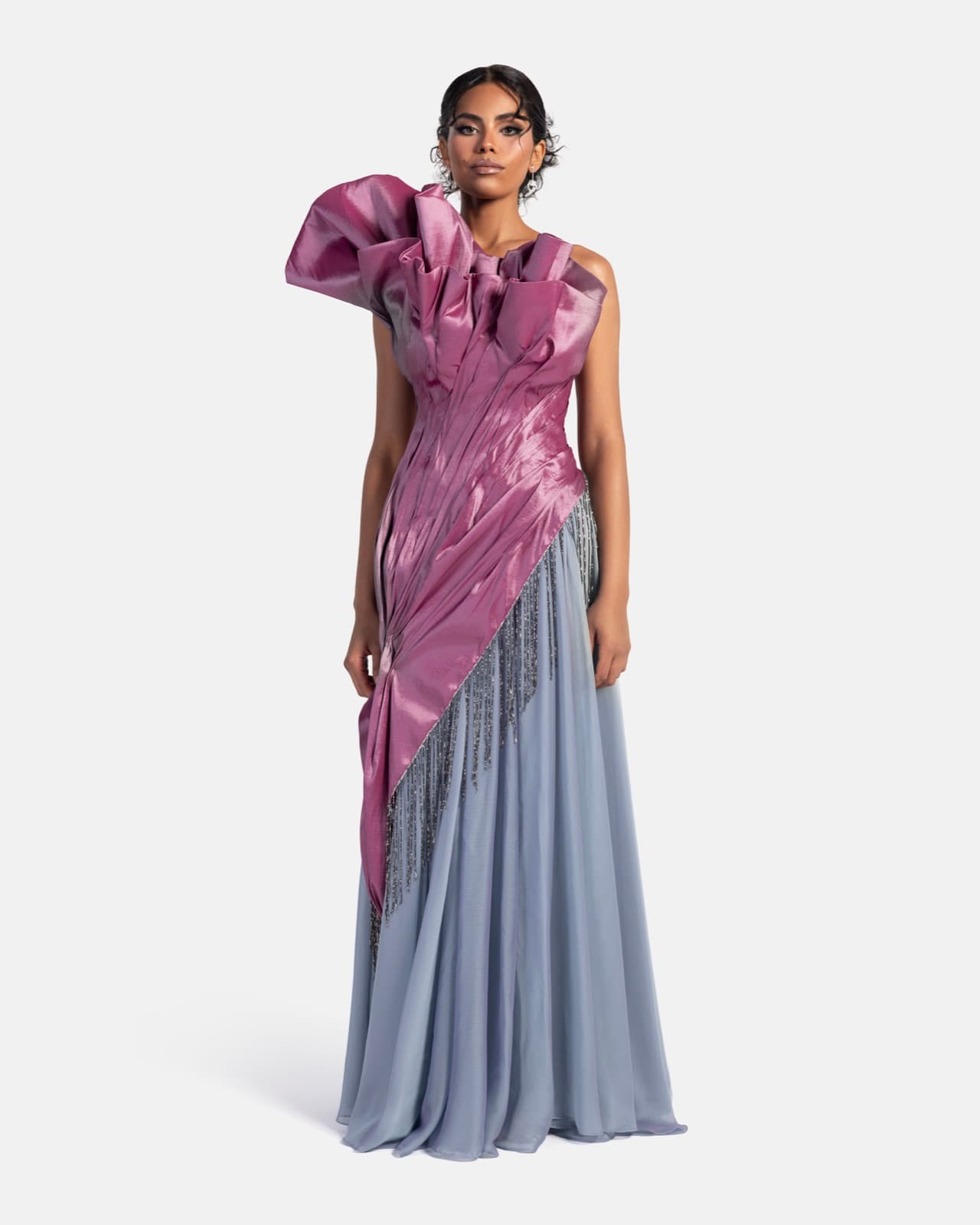 Mauve Ombre Gown
